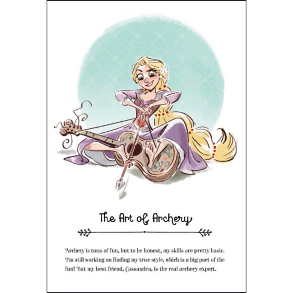 Rapunzel’s Guide to All Things Brave, Creative, & Fun Disney Activity Book Hair - Picture 7 of 16